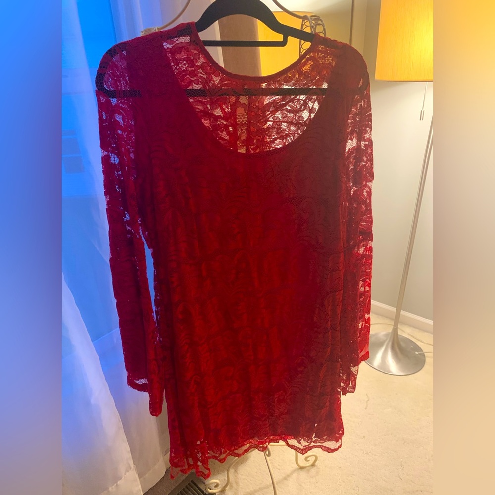 New York & Co size 14 lace dress